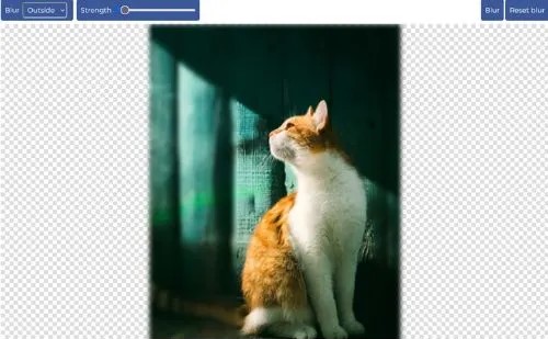 How to blur a picture