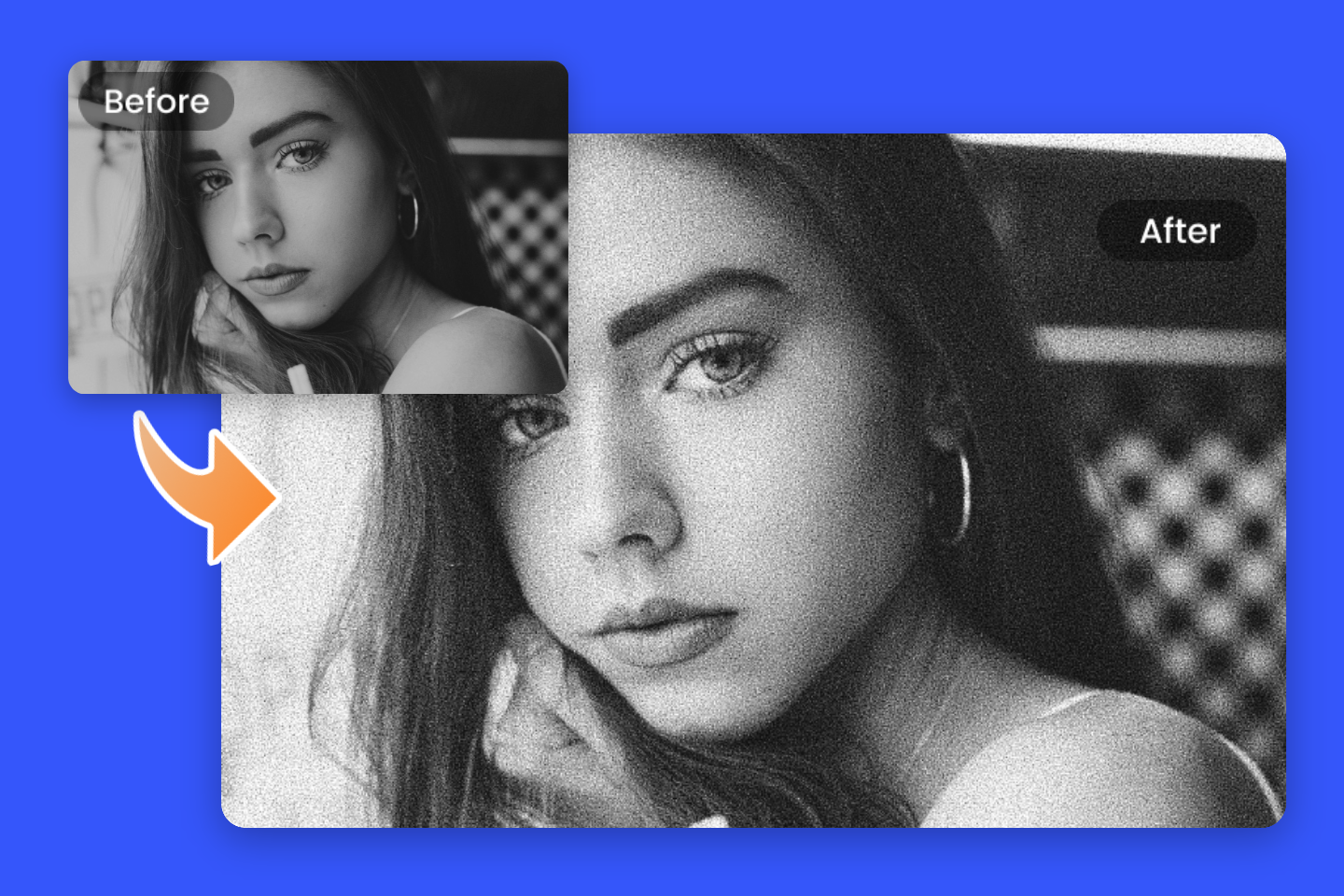 How To Add grain to a photo