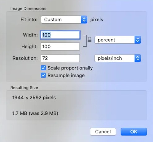 How to stretch photos