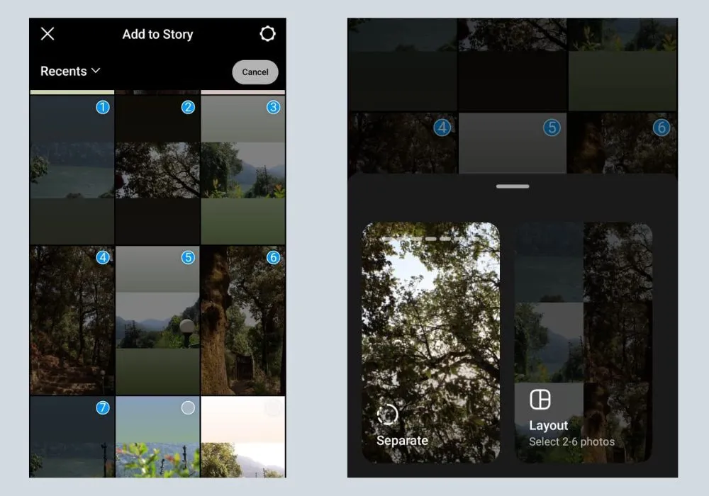 How To Add Multiple Photos To Instagram Story